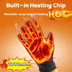 ThermoShield™ Full-Finger Rechargeable Heated Gloves