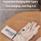 ThermoShield™ Full-Finger Rechargeable Heated Gloves